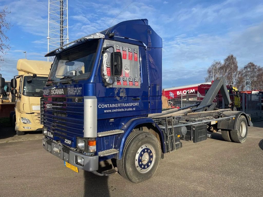 Abrollcontainer a típus Scania 93M 230 pk bladgeveerd Leebur Haaksysteem, Gebrauchtmaschine ekkor: Kerkrade (Kép 2)