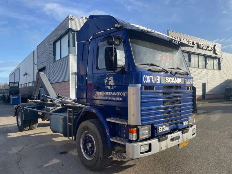 Abrollcontainer a típus Scania 93M 230 pk bladgeveerd Leebur Haaksysteem, Gebrauchtmaschine ekkor: Kerkrade (Kép 1)