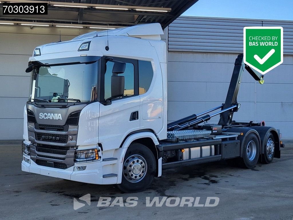 Abrollcontainer des Typs Scania G 460 6X2 NEW! 20tons HIAB Containersystem Lift+Steering Axle Au, Neumaschine in Veghel (Bild 1)