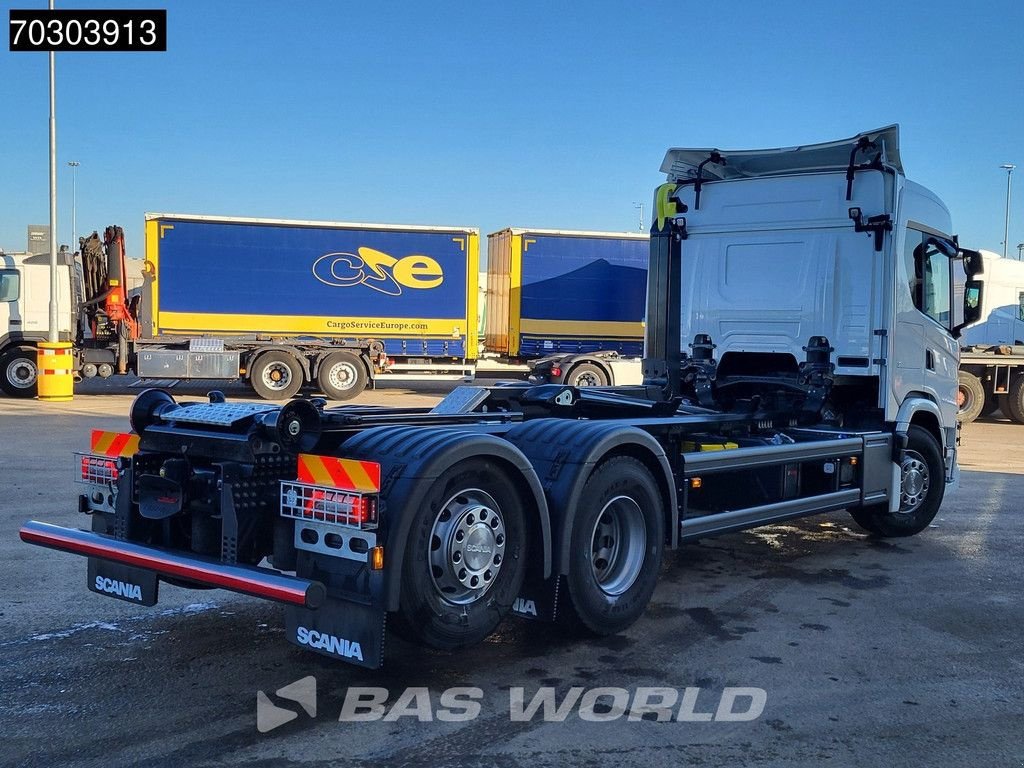 Abrollcontainer des Typs Scania G 460 6X2 NEW! 20tons HIAB Containersystem Lift+Steering Axle Au, Neumaschine in Veghel (Bild 9)