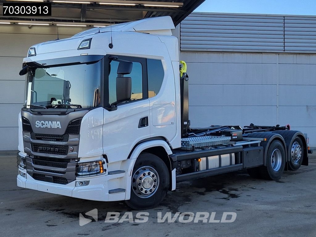 Abrollcontainer des Typs Scania G 460 6X2 NEW! 20tons HIAB Containersystem Lift+Steering Axle Au, Neumaschine in Veghel (Bild 3)
