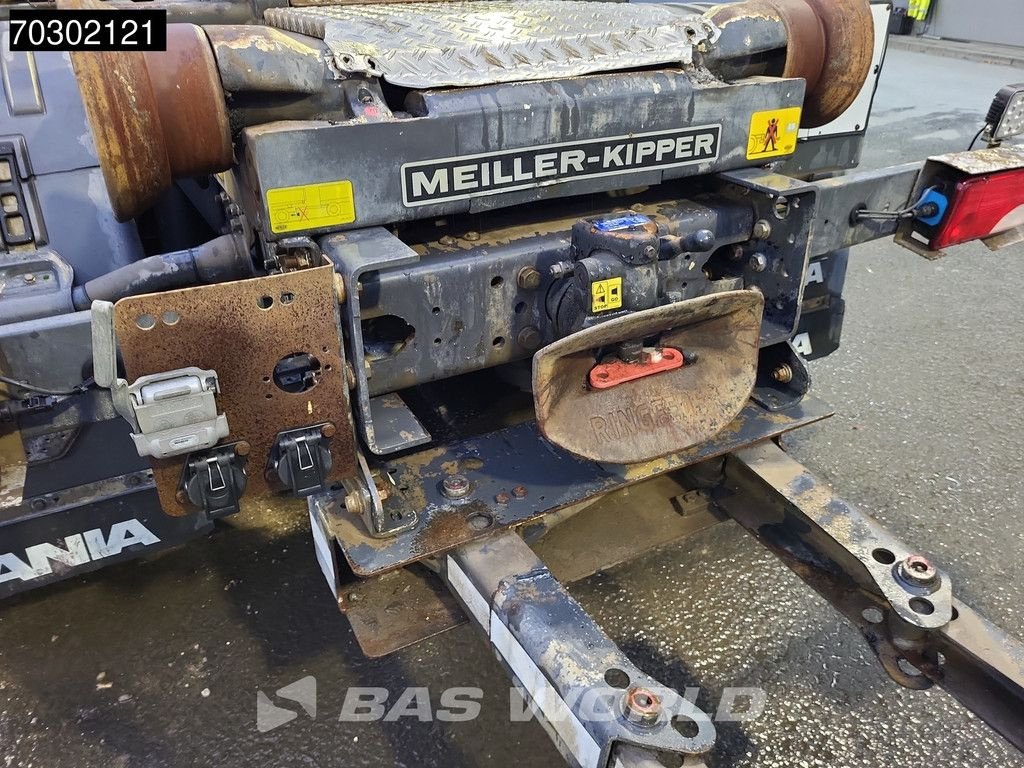Abrollcontainer Türe ait Scania G410 6X2 20tons Meiller containersystem Lift+steering Axle Retar, Gebrauchtmaschine içinde Veghel (resim 11)