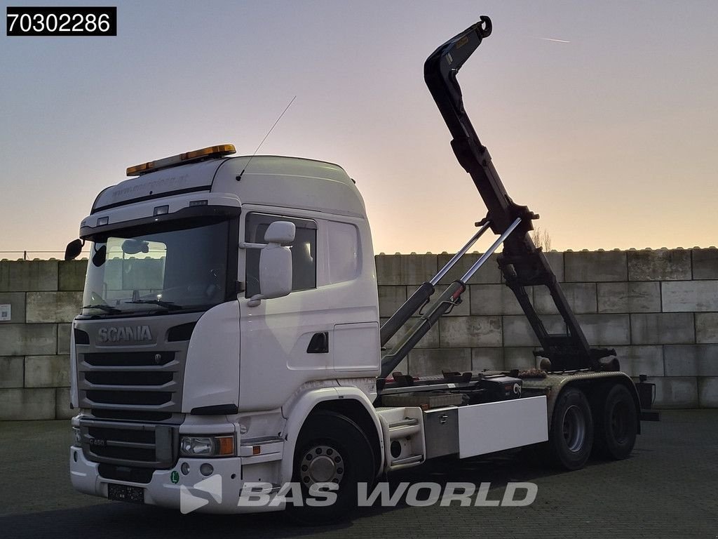 Abrollcontainer του τύπου Scania G450 6X2 HIAB XR21Z59 containersystem 3-pedals Retarder Lift-Axl, Gebrauchtmaschine σε Veghel (Φωτογραφία 7)