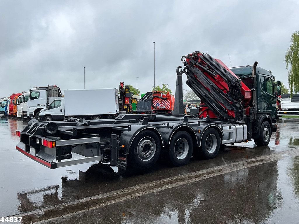 Abrollcontainer des Typs Scania G480 8x4 HMF 60 Tonmeter laadkraan + Fly-jib, Gebrauchtmaschine in ANDELST (Bild 5)