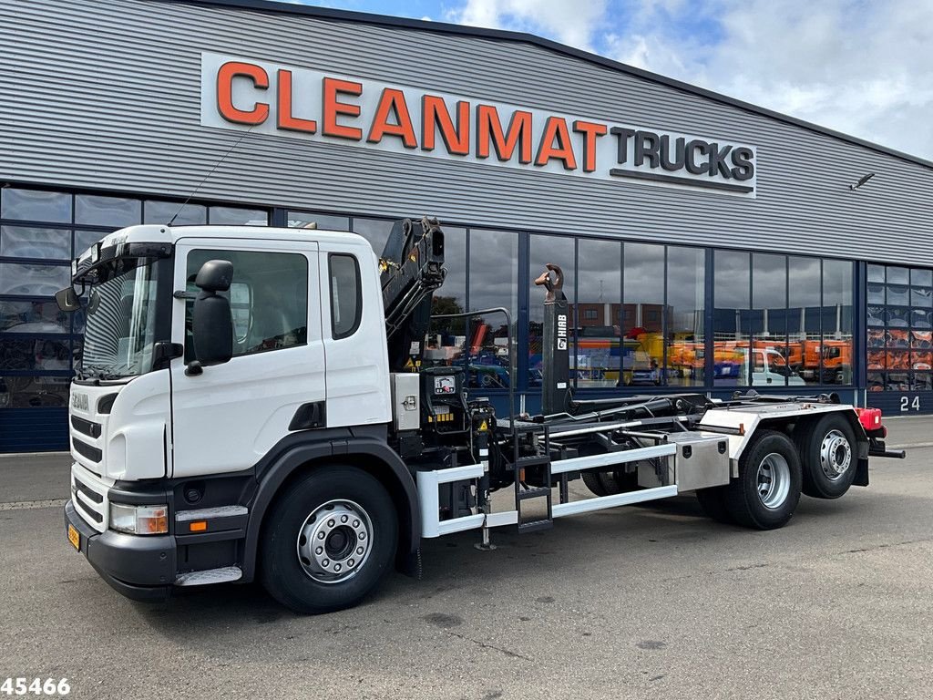 Abrollcontainer του τύπου Scania P 400 Retarder Hiab 8 Tonmeter laadkraan, Gebrauchtmaschine σε ANDELST (Φωτογραφία 7)