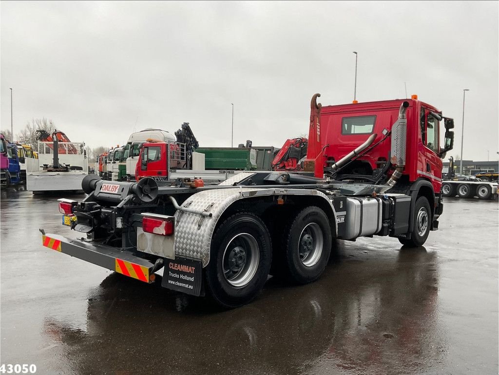 Abrollcontainer a típus Scania P 450 XT 6x4 Full steel haakarmsysteem, Gebrauchtmaschine ekkor: ANDELST (Kép 5)