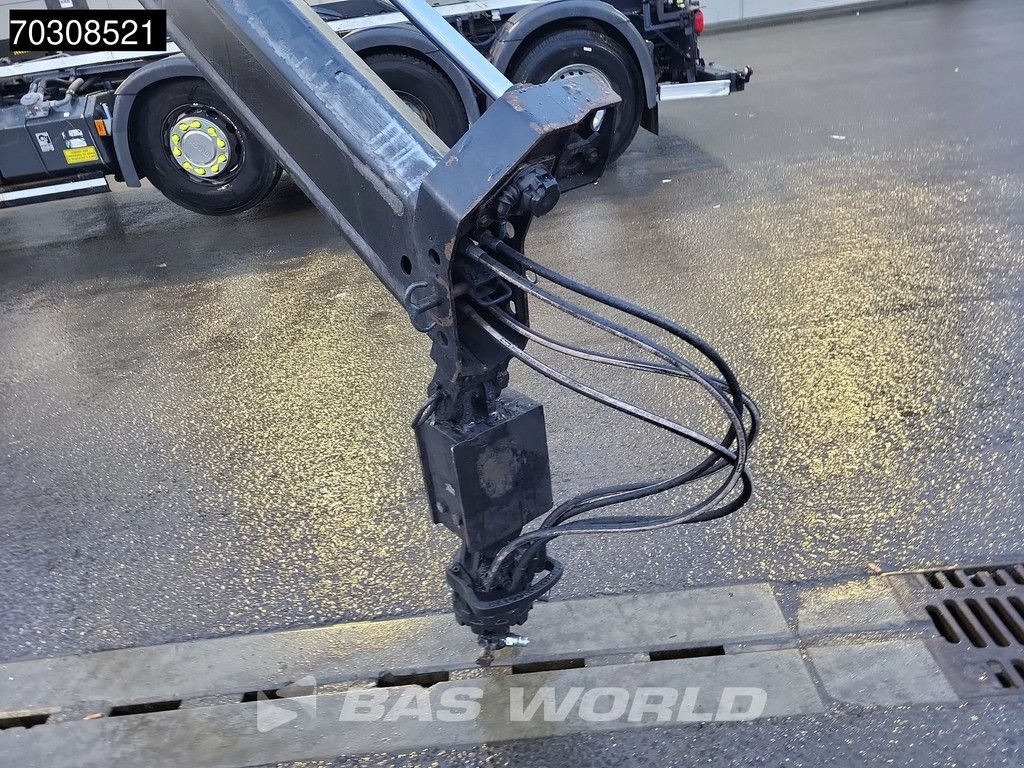 Abrollcontainer du type Scania P360 8X2 HIAB 211 E-3 HIPRO Crane + XR21S61 hooklift Lift+Steeri, Gebrauchtmaschine en Veghel (Photo 10)