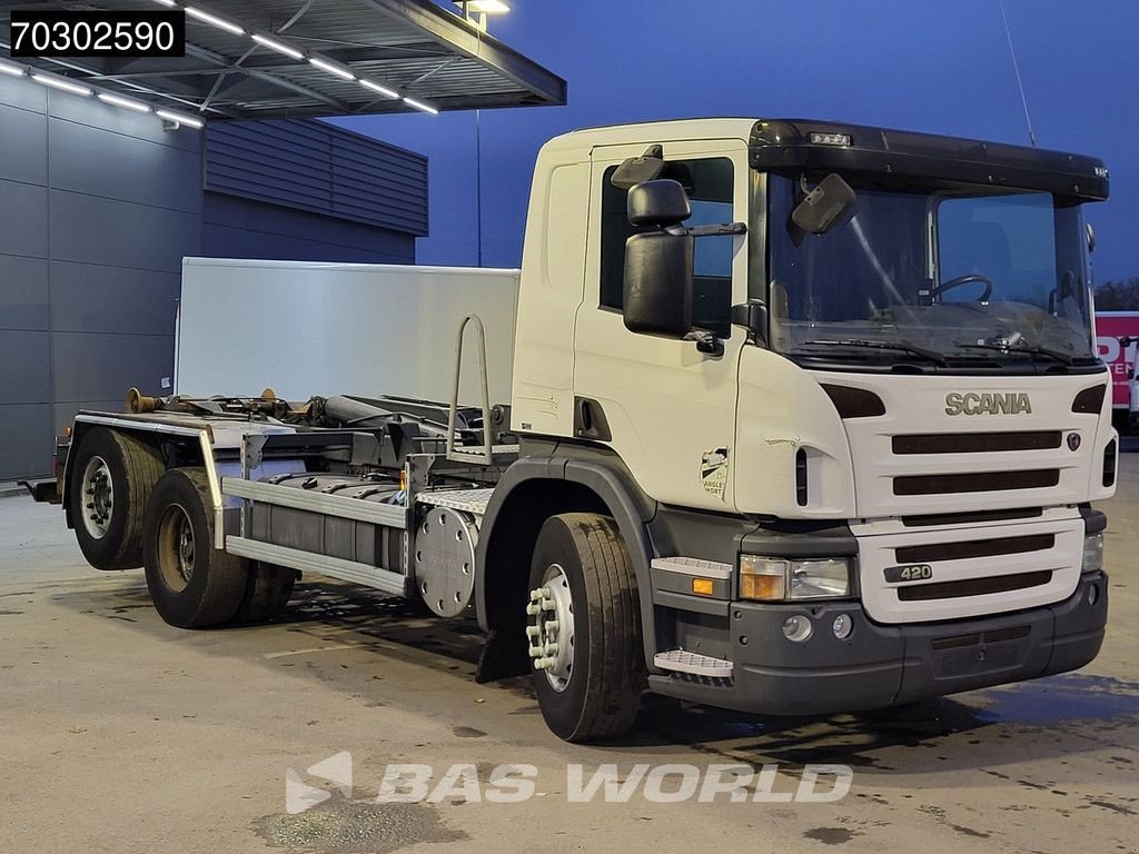 Abrollcontainer του τύπου Scania P420 6X2 20 tons Dalby containersystem Lift-Axle Manual Euro 5, Gebrauchtmaschine σε Veghel (Φωτογραφία 8)