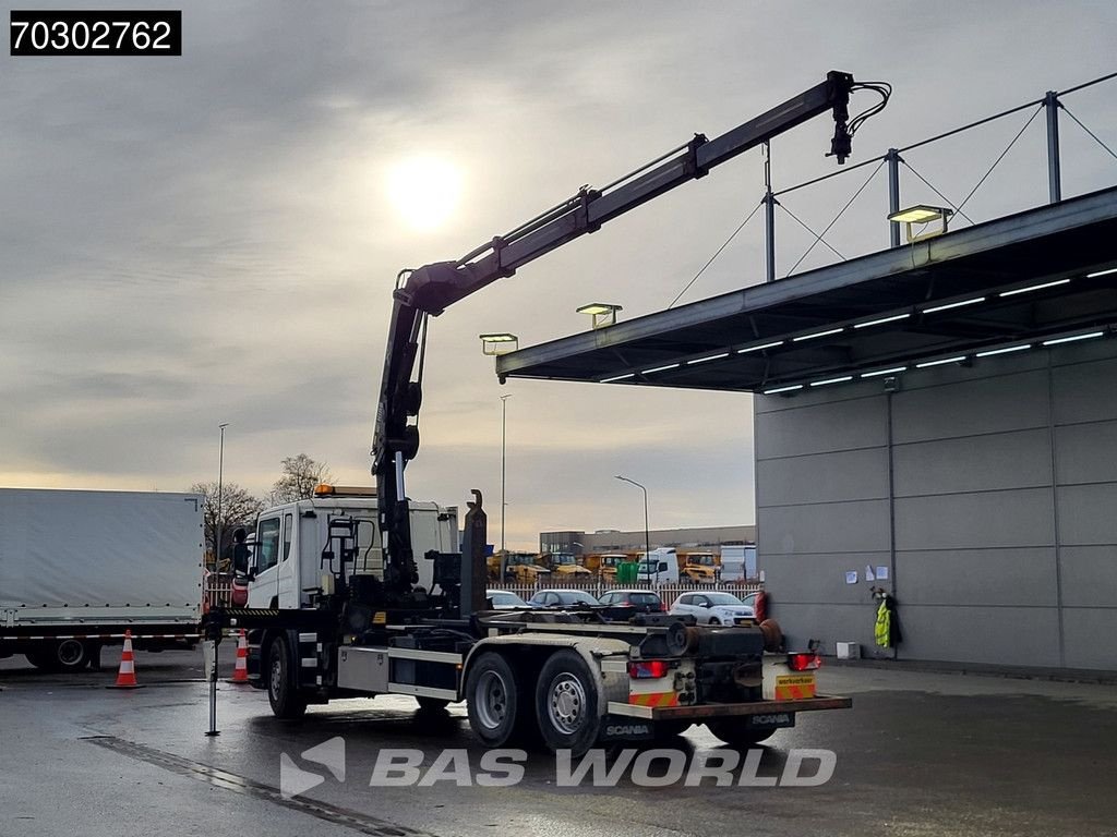 Abrollcontainer typu Scania P420 6X2 Hiab 166 ES-3 Hipro Crane Remote VDL 25tons hooklift Eu, Gebrauchtmaschine v Veghel (Obrázok 2)