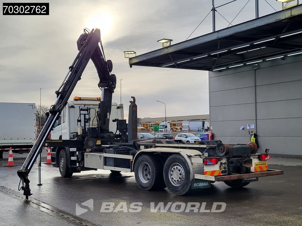 Abrollcontainer typu Scania P420 6X2 Hiab 166 ES-3 Hipro Crane Remote VDL 25tons hooklift Eu, Gebrauchtmaschine v Veghel (Obrázok 7)