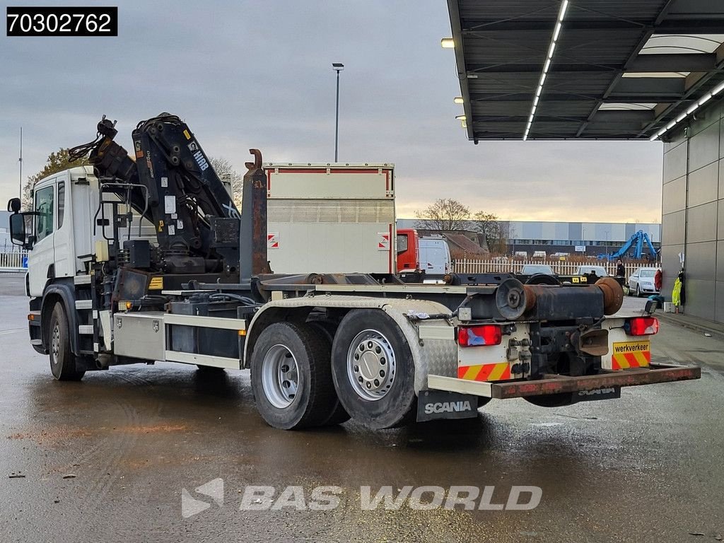 Abrollcontainer typu Scania P420 6X2 Hiab 166 ES-3 Hipro Crane Remote VDL 25tons hooklift Eu, Gebrauchtmaschine v Veghel (Obrázok 11)