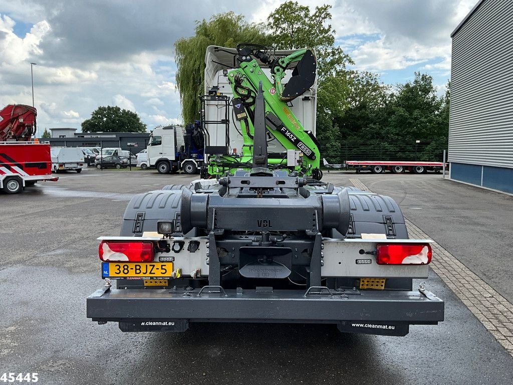 Abrollcontainer des Typs Scania R 440 Euro 6 Retarder Fassi 16 Tonmeter Z-kraan (bouwjaar 2018), Gebrauchtmaschine in ANDELST (Bild 3)