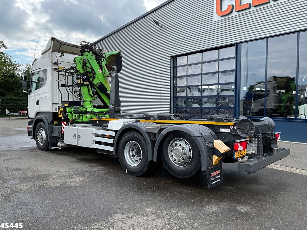 Abrollcontainer типа Scania R 440 Euro 6 Retarder Fassi 16 Tonmeter Z-kraan (bouwjaar 2018), Gebrauchtmaschine в ANDELST (Фотография 2)