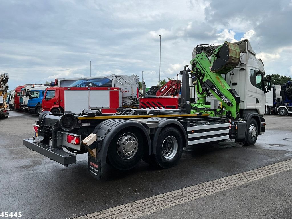 Abrollcontainer типа Scania R 440 Euro 6 Retarder Fassi 16 Tonmeter Z-kraan (bouwjaar 2018), Gebrauchtmaschine в ANDELST (Фотография 4)