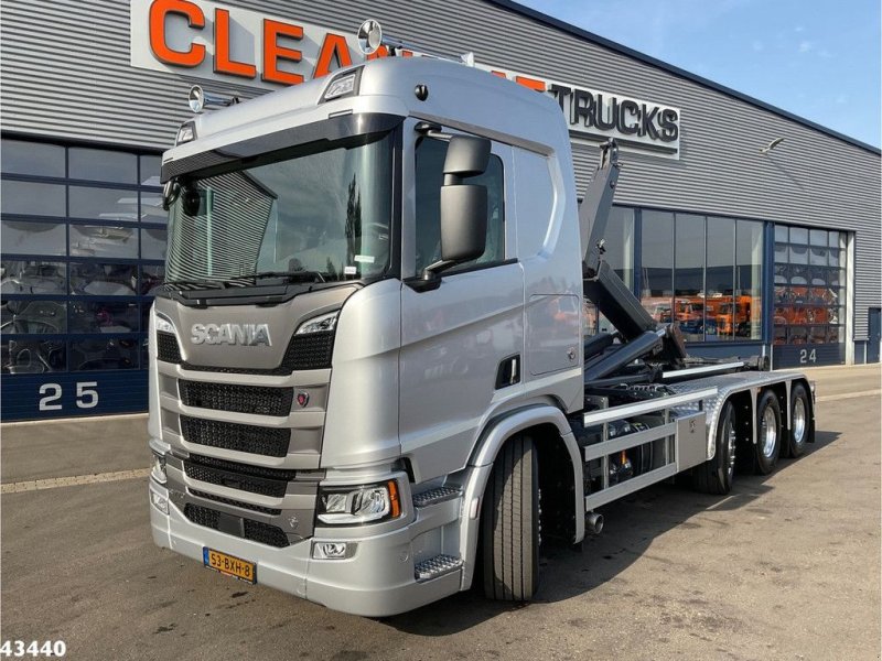 Abrollcontainer del tipo Scania R 770 V8 Euro 6 Retarder VDL 30 Ton haakarmsysteem NEW AND UNUSE, Neumaschine en ANDELST (Imagen 1)