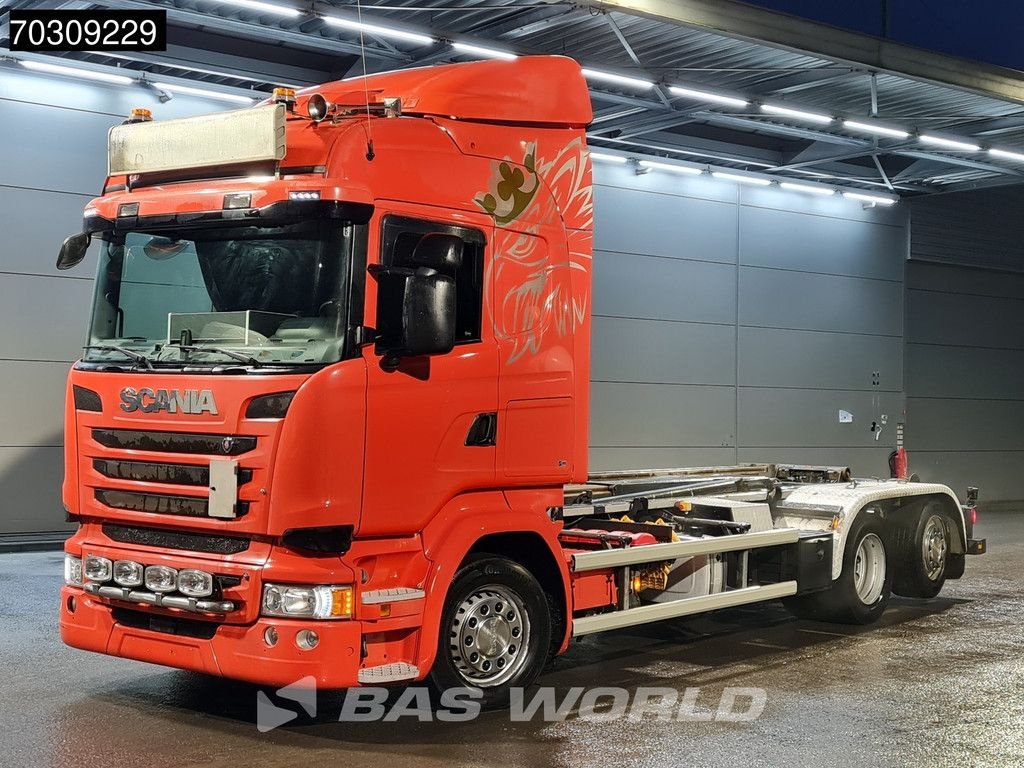 Abrollcontainer du type Scania R450 6X2 20tons VDL S-20-6400 Contaienrsystem Retarder Lift+Stee, Gebrauchtmaschine en Veghel (Photo 7)