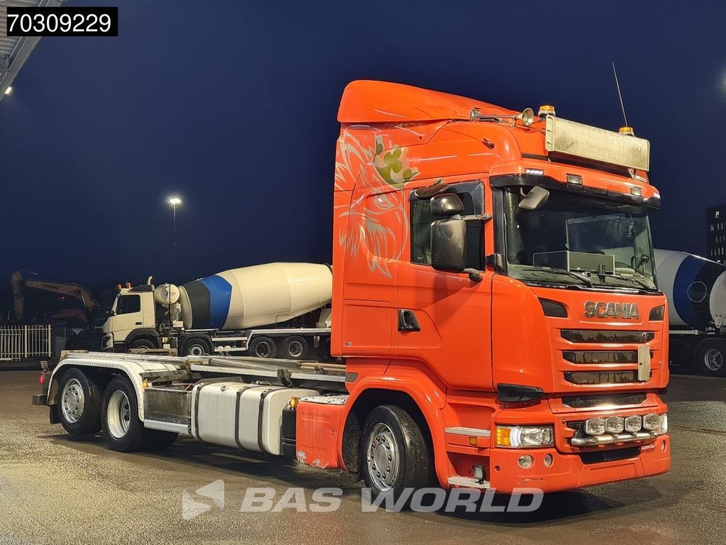 Abrollcontainer du type Scania R450 6X2 20tons VDL S-20-6400 Contaienrsystem Retarder Lift+Stee, Gebrauchtmaschine en Veghel (Photo 9)