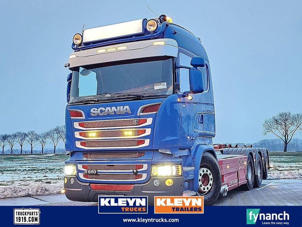 Abrollcontainer Türe ait Scania R520 8X4*4 V8 RETARDER, Gebrauchtmaschine içinde Vuren (resim 1)