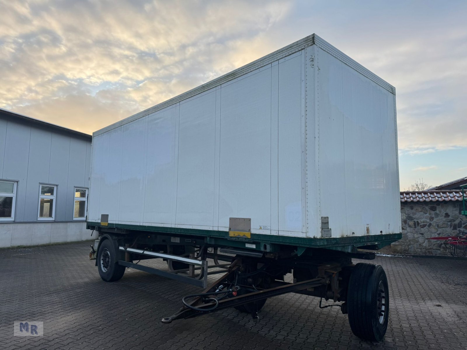 Abrollcontainer του τύπου Schmitz Wechselbrücken Anhänger mit Kofferaufbau Interne Nr. 8384, Gebrauchtmaschine σε Greven (Φωτογραφία 2)