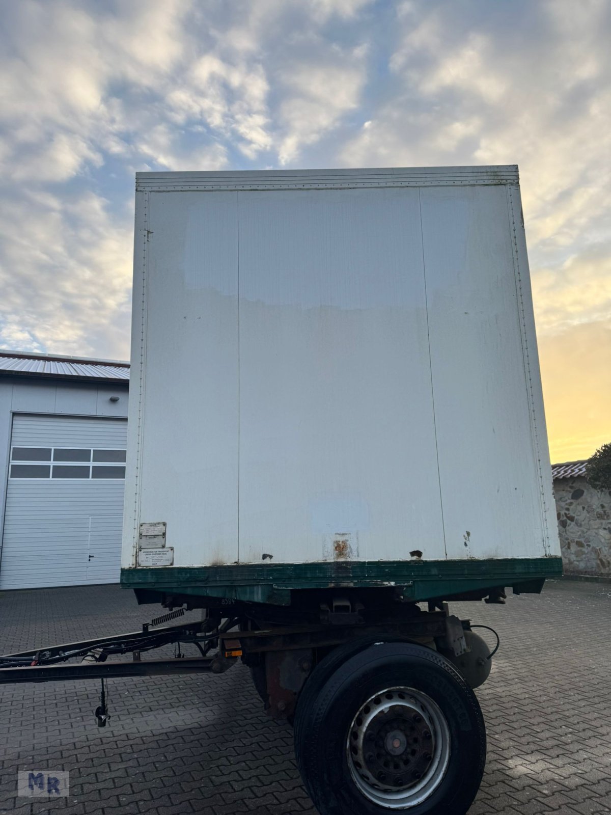 Abrollcontainer του τύπου Schmitz Wechselbrücken Anhänger mit Kofferaufbau Interne Nr. 8384, Gebrauchtmaschine σε Greven (Φωτογραφία 3)