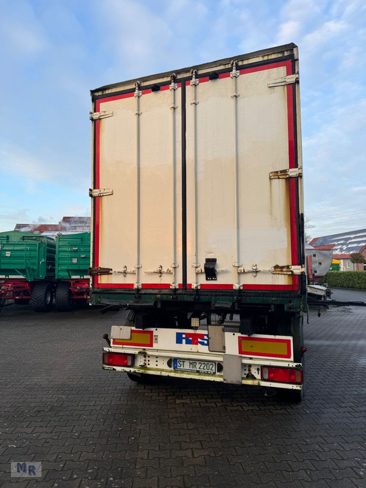 Abrollcontainer типа Schmitz Wechselbrücken Anhänger mit Kofferaufbau Interne Nr. 8384, Gebrauchtmaschine в Greven (Фотография 5)