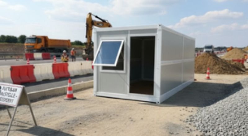 Abrollcontainer типа Sonstige Container Bürocontainer Containerhaus 2,5x3m NEU, Neumaschine в Rodeberg OT Eigenrieden (Фотография 4)