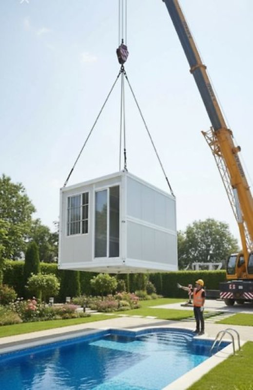 Abrollcontainer типа Sonstige Container Bürocontainer Containerhaus 2,5x3m NEU, Neumaschine в Rodeberg OT Eigenrieden (Фотография 7)