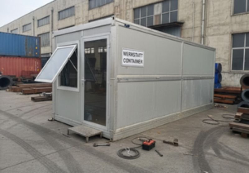 Abrollcontainer typu Sonstige Container Bürocontainer Containerhaus 2,5x3m NEU, Neumaschine w Rodeberg OT Eigenrieden (Zdjęcie 10)