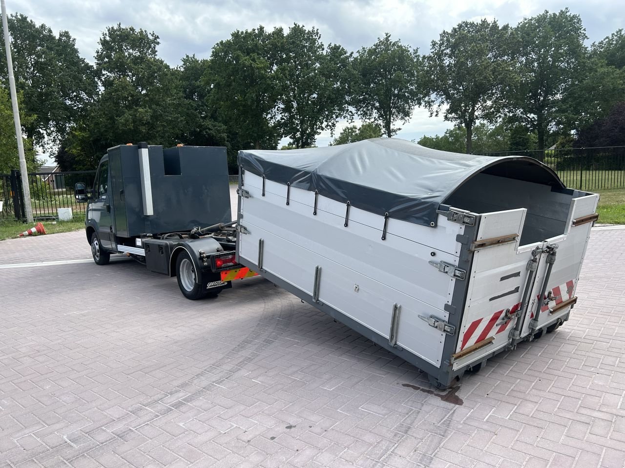 Abrollcontainer des Typs Sonstige iveco bakwagen haakarm iveco bakwagen haakarm systeem (c1 rijbewijs), Gebrauchtmaschine in Putten (Bild 5)
