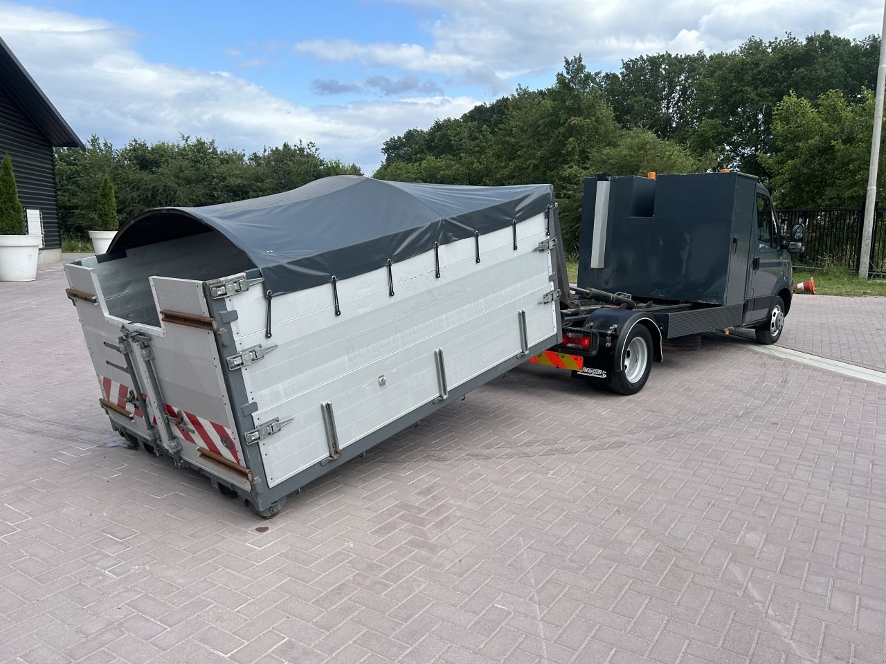 Abrollcontainer des Typs Sonstige iveco bakwagen haakarm iveco bakwagen haakarm systeem (c1 rijbewijs), Gebrauchtmaschine in Putten (Bild 7)