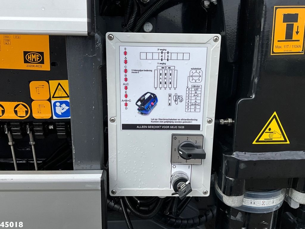 Abrollcontainer des Typs Sonstige Mercedes Benz Actros 2543 HMF 23 Tonmeter laadkraan, Neumaschine in ANDELST (Bild 10)