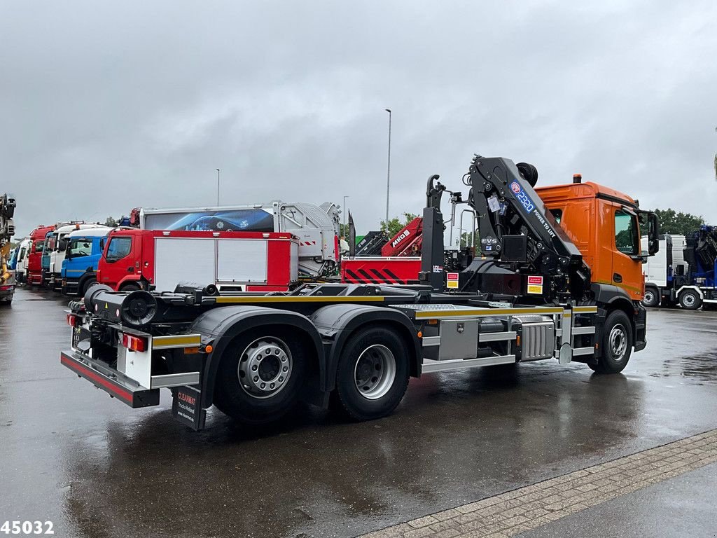 Abrollcontainer des Typs Sonstige Mercedes Benz ACTROS 2543 HMF 23 Tonmeter laadkraan, Gebrauchtmaschine in ANDELST (Bild 4)