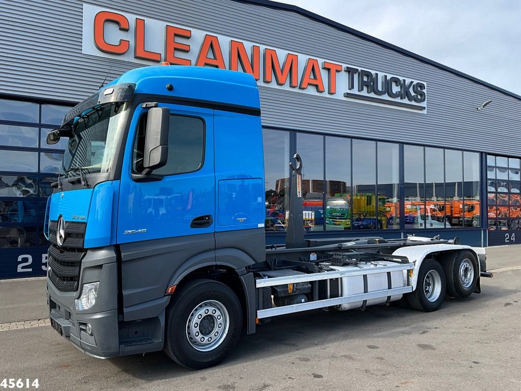 Abrollcontainer des Typs Sonstige Mercedes Benz Actros 2545 Euro 6 AJK 25 Tonmeter haakarmsysteem, Gebrauchtmaschine in ANDELST (Bild 5)