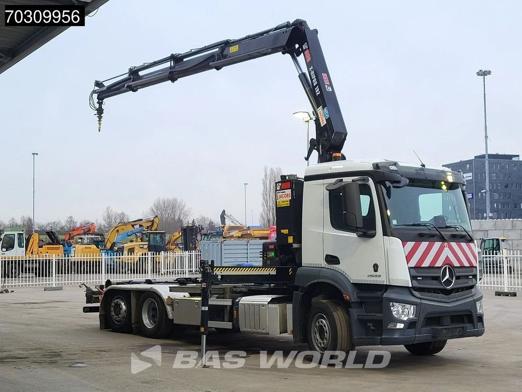 Abrollcontainer typu Sonstige Mercedes Benz Actros 2633 Actros 6X2 HIAB X-HIPRO 192 E-3 Crane + 21tons Multi, Gebrauchtmaschine v Veghel (Obrázek 3)