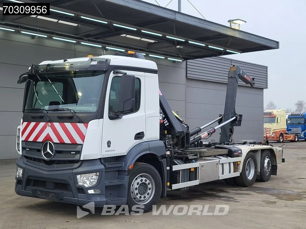 Abrollcontainer typu Sonstige Mercedes Benz Actros 2633 Actros 6X2 HIAB X-HIPRO 192 E-3 Crane + 21tons Multi, Gebrauchtmaschine v Veghel (Obrázek 11)