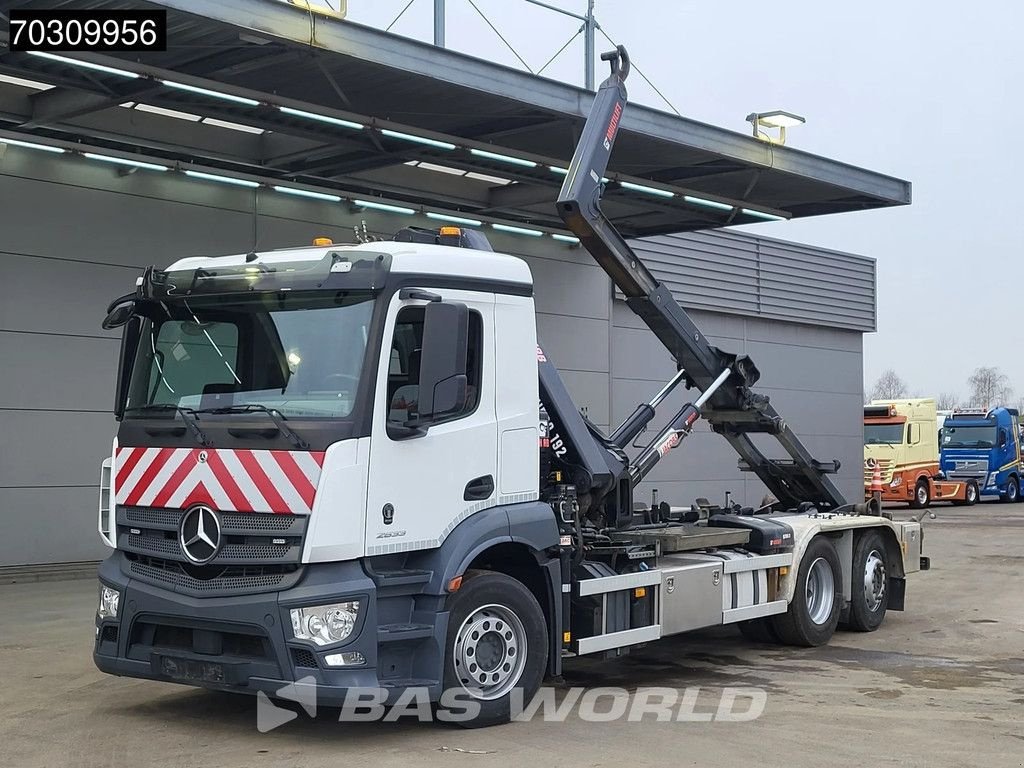 Abrollcontainer typu Sonstige Mercedes Benz Actros 2633 Actros 6X2 HIAB X-HIPRO 192 E-3 Crane + 21tons Multi, Gebrauchtmaschine v Veghel (Obrázek 9)