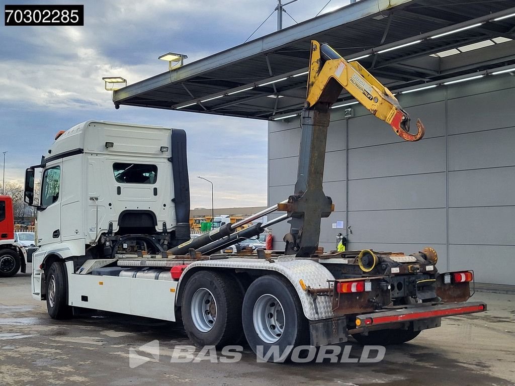 Abrollcontainer Türe ait Sonstige Mercedes Benz Actros 2645 6X2 Palfinger Pallift containersystem Lift-Axle Auto, Gebrauchtmaschine içinde Veghel (resim 7)