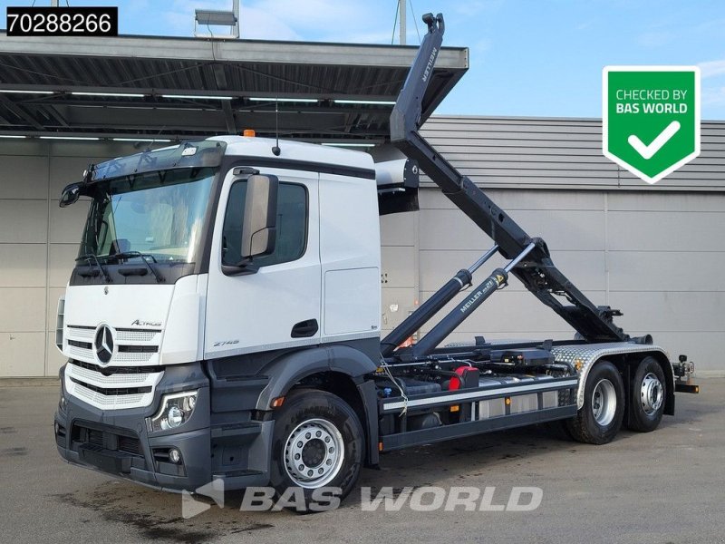 Abrollcontainer типа Sonstige Mercedes Benz Actros 2745 6X2 New! Meiller RS21.70 Abrollkipper Retarder Lift-, Neumaschine в Veghel (Фотография 1)