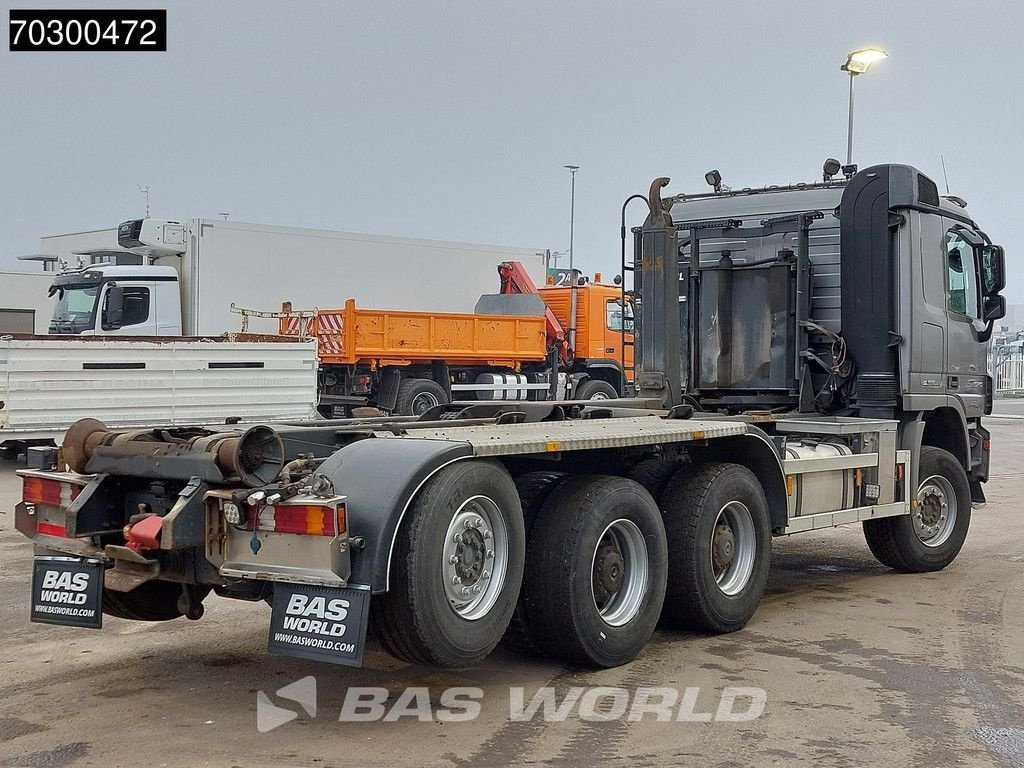 Abrollcontainer Türe ait Sonstige Mercedes Benz Actros 3248 Actros 8X4 HIAB XR24SL59 Multilift Lift+steering Axl, Gebrauchtmaschine içinde Veghel (resim 3)