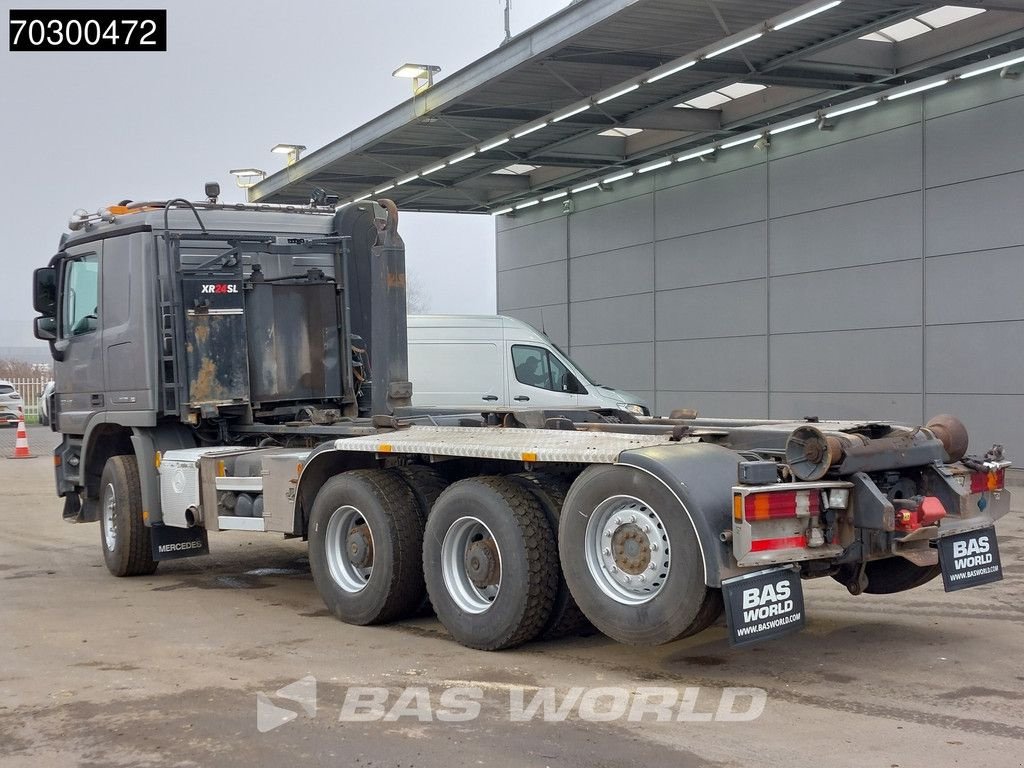 Abrollcontainer Türe ait Sonstige Mercedes Benz Actros 3248 Actros 8X4 HIAB XR24SL59 Multilift Lift+steering Axl, Gebrauchtmaschine içinde Veghel (resim 9)