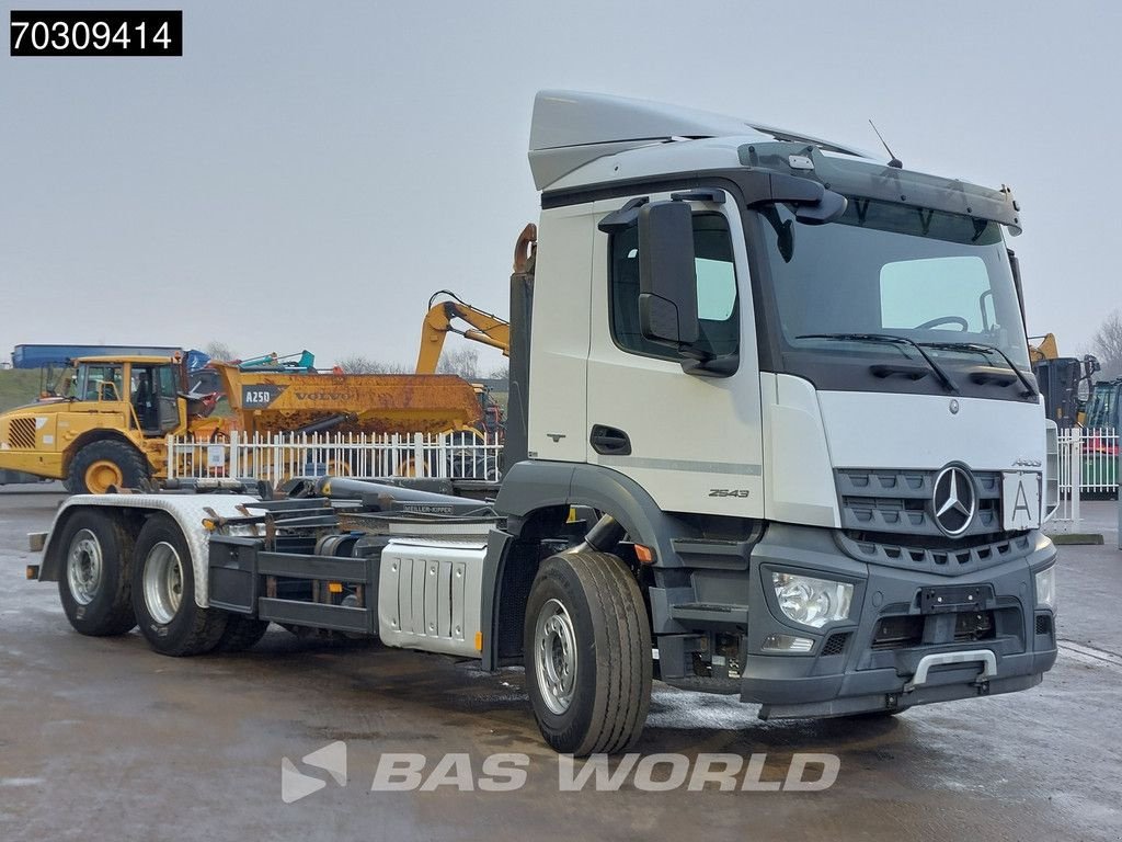 Abrollcontainer Türe ait Sonstige Mercedes Benz Arocs 2543 6X2 Meiller RK 20 65 containersystem Retarder Lift Ax, Gebrauchtmaschine içinde Veghel (resim 11)