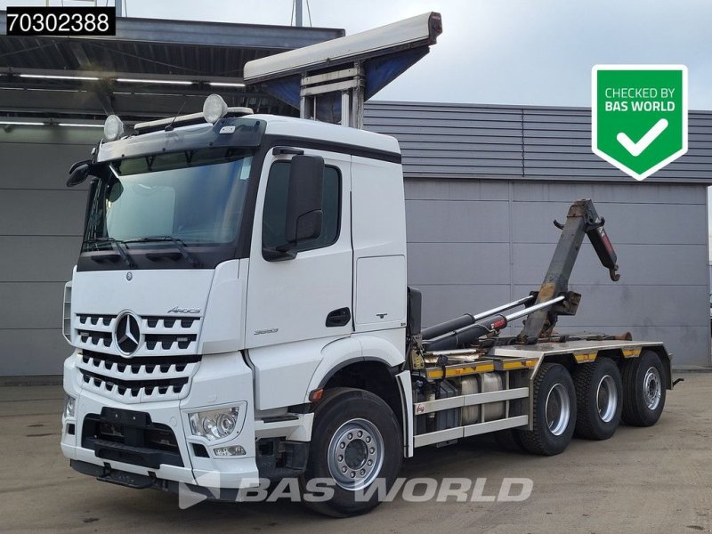Abrollcontainer typu Sonstige Mercedes Benz Arocs 3653 8X4 HIAB 22t Multilift Big-Axle Lift+Steering Axle Eu, Gebrauchtmaschine v Veghel (Obrázek 1)
