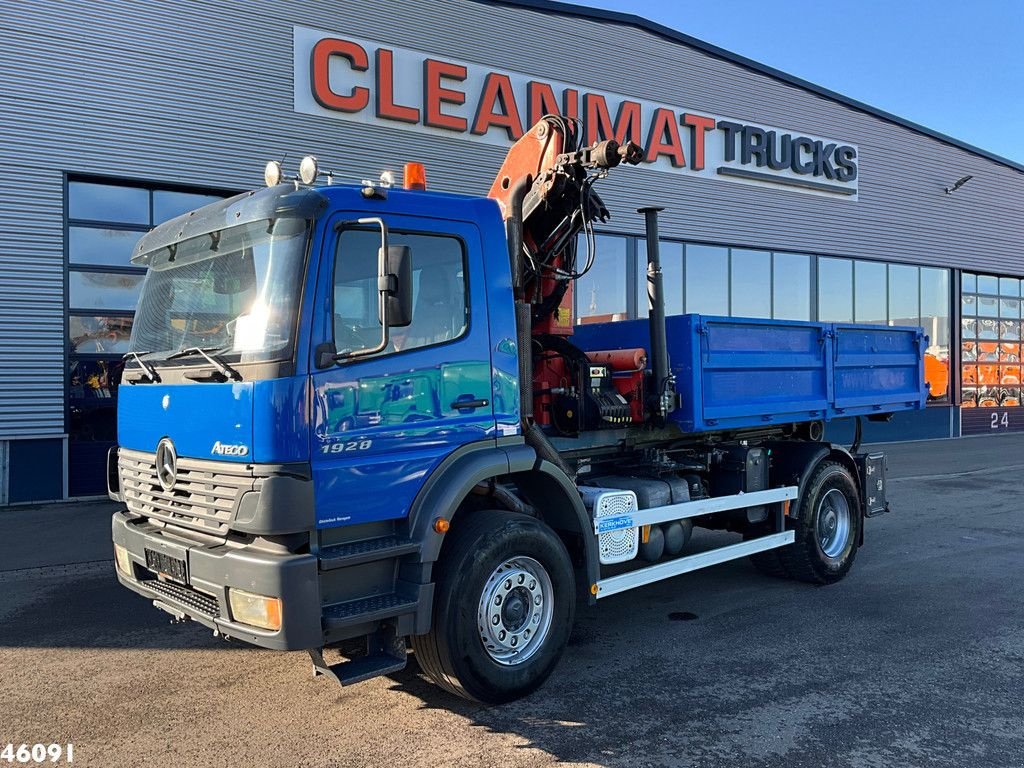 Abrollcontainer del tipo Sonstige Mercedes Benz Atego 1928 Manual Full steel Palfinger 12 Tonmeter laadkraan, Gebrauchtmaschine In ANDELST (Immagine 2)