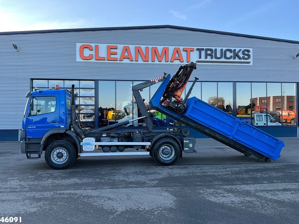 Abrollcontainer del tipo Sonstige Mercedes Benz Atego 1928 Manual Full steel Palfinger 12 Tonmeter laadkraan, Gebrauchtmaschine In ANDELST (Immagine 5)