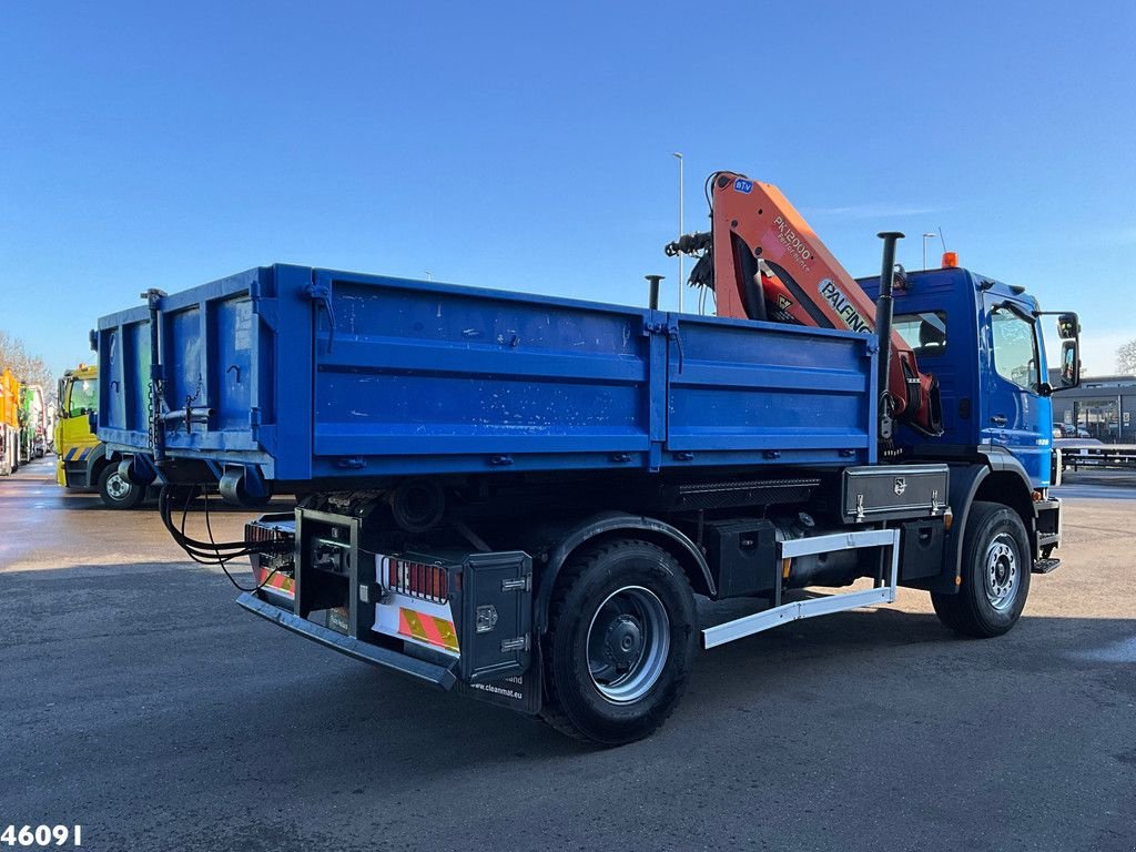 Abrollcontainer del tipo Sonstige Mercedes Benz Atego 1928 Manual Full steel Palfinger 12 Tonmeter laadkraan, Gebrauchtmaschine In ANDELST (Immagine 9)