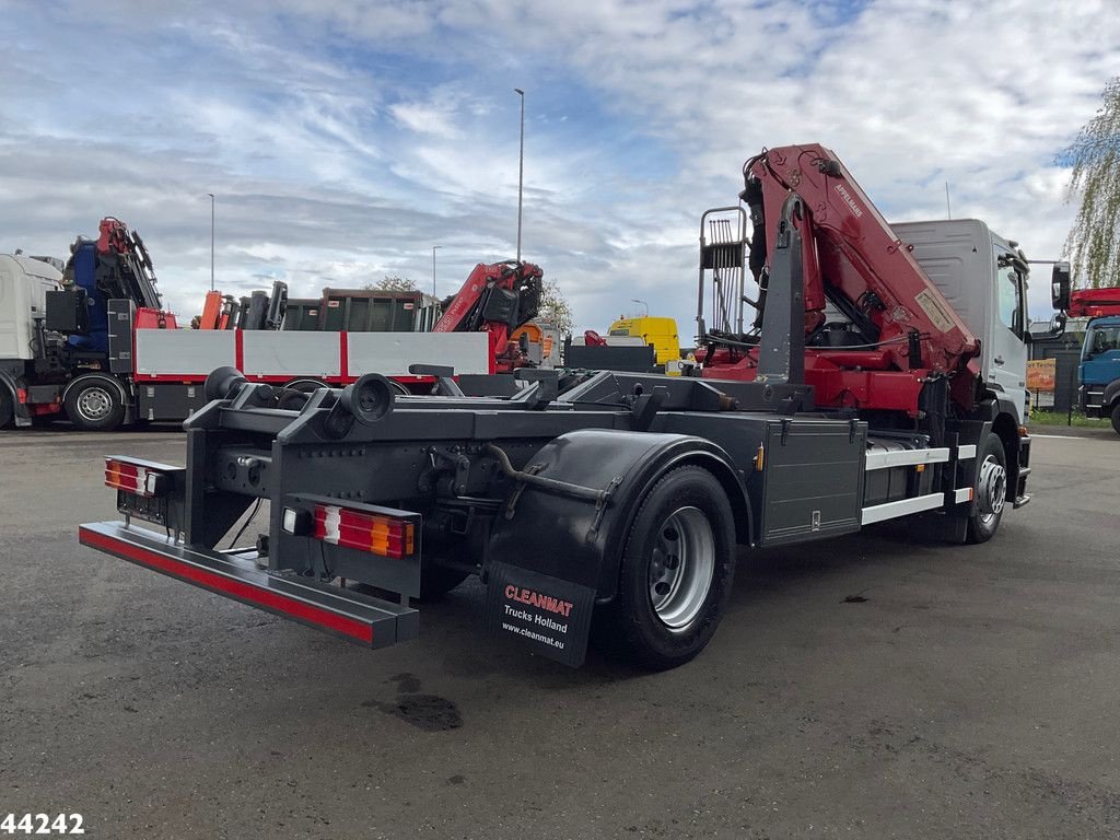 Abrollcontainer des Typs Sonstige Mercedes Benz Axor 1829 Manual Full Steel HMF 16 Tonmeter laadkraan Just 211.6, Gebrauchtmaschine in ANDELST (Bild 4)