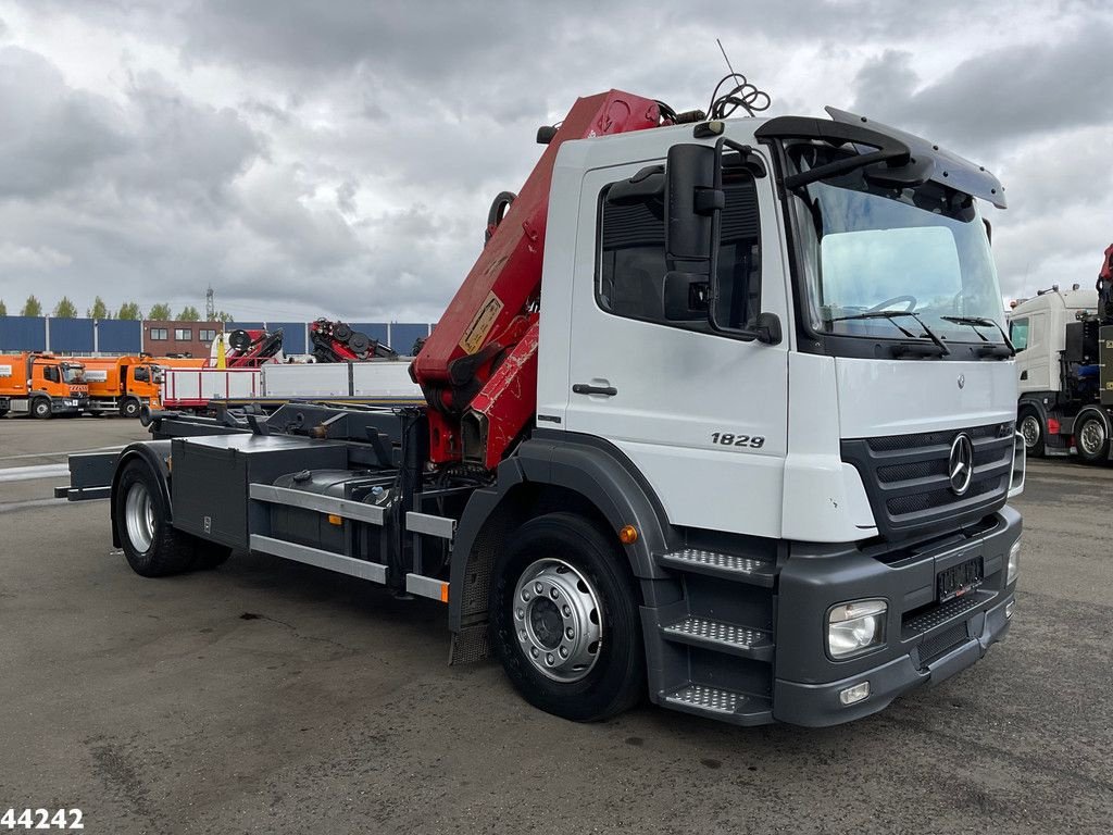 Abrollcontainer typu Sonstige Mercedes Benz Axor 1829 Manual Full Steel HMF 16 Tonmeter laadkraan Just 211.6, Gebrauchtmaschine w ANDELST (Zdjęcie 3)