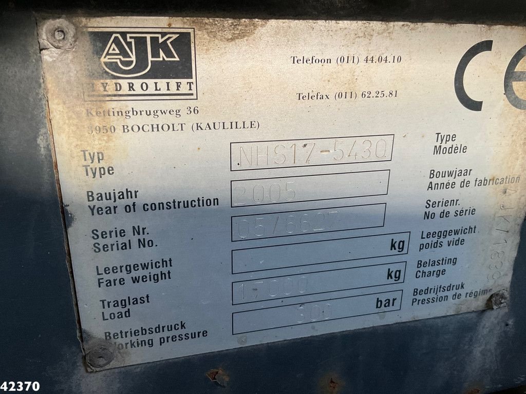 Abrollcontainer типа Sonstige Mercedes Benz Axor 2635 6x4 Full Steel Manual, Gebrauchtmaschine в ANDELST (Фотография 11)
