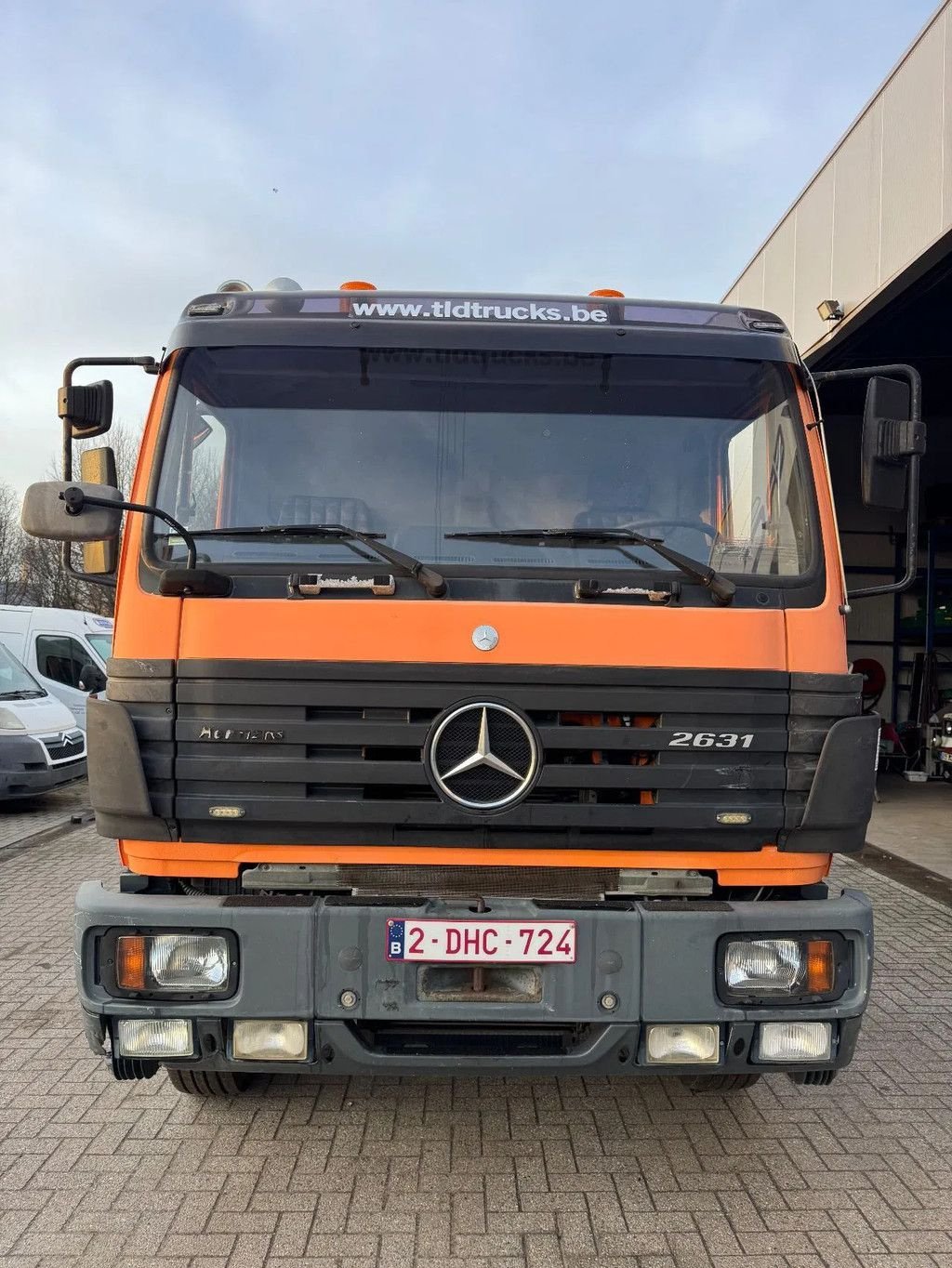 Abrollcontainer del tipo Sonstige Mercedes Benz SK 2631 **MANUAL GEARBOX-V6-BELGIAN TRUCK**, Gebrauchtmaschine en Kessel (Imagen 2)