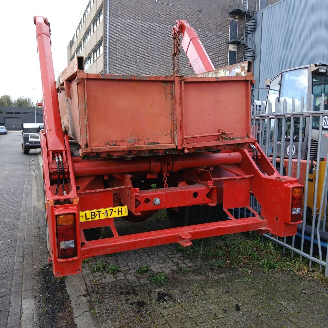 Abrollcontainer του τύπου Sonstige Zelfbouw Kettingen, Gebrauchtmaschine σε Alblasserdam (Φωτογραφία 2)